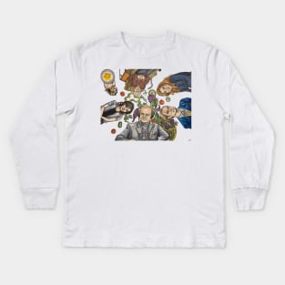 Tossed Salad and Scrambled Eggs Kids Long Sleeve T-Shirt